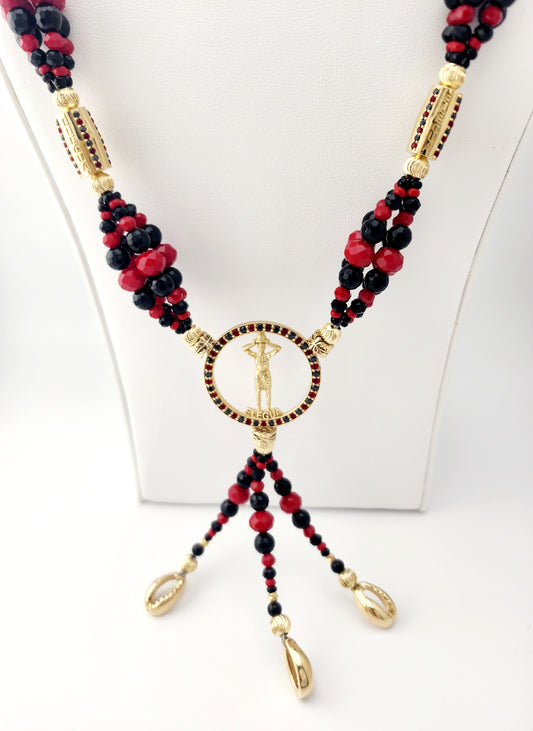 Collar de Elegguá. 10k