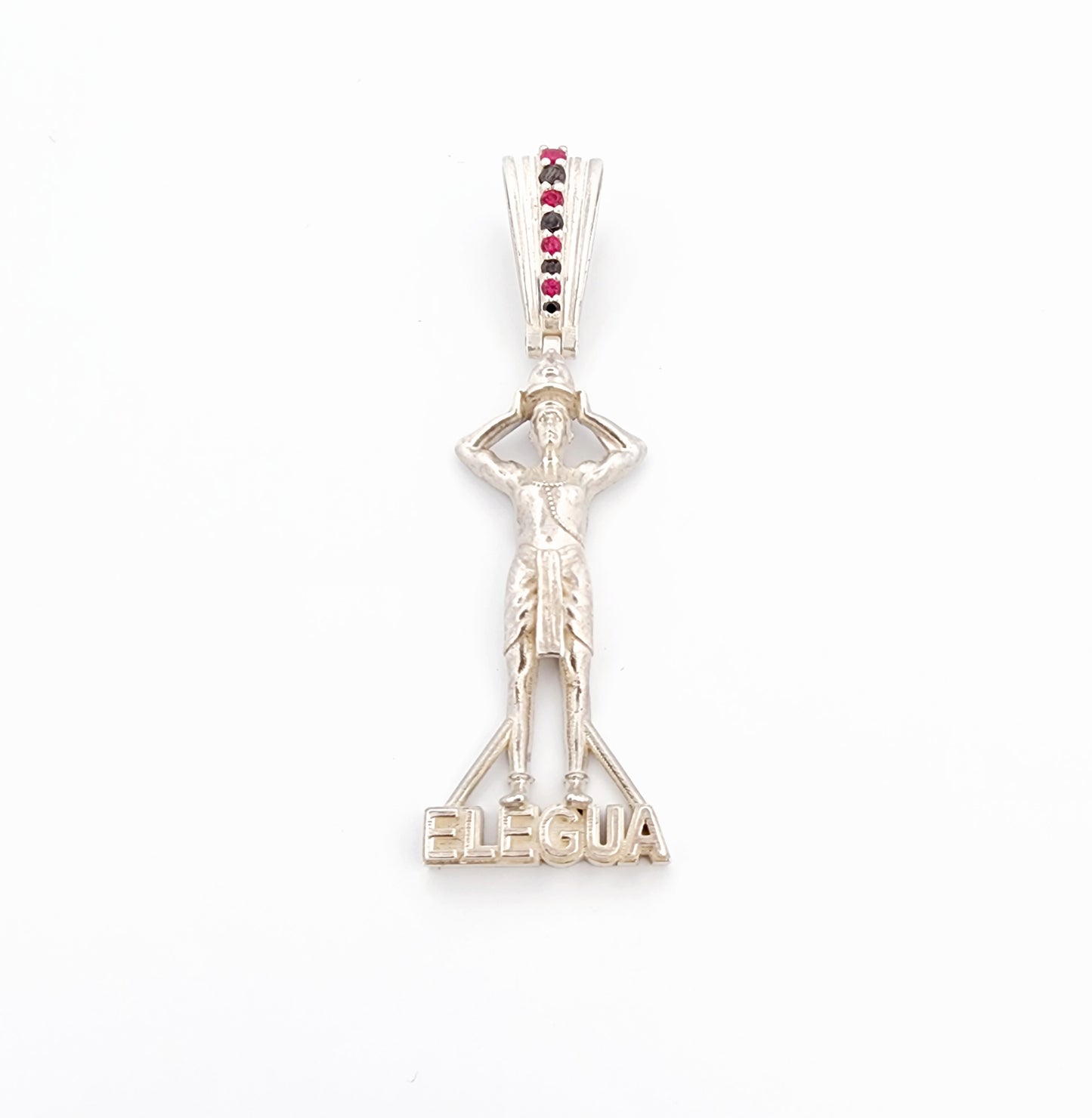 Dije de Elegguá. Plata