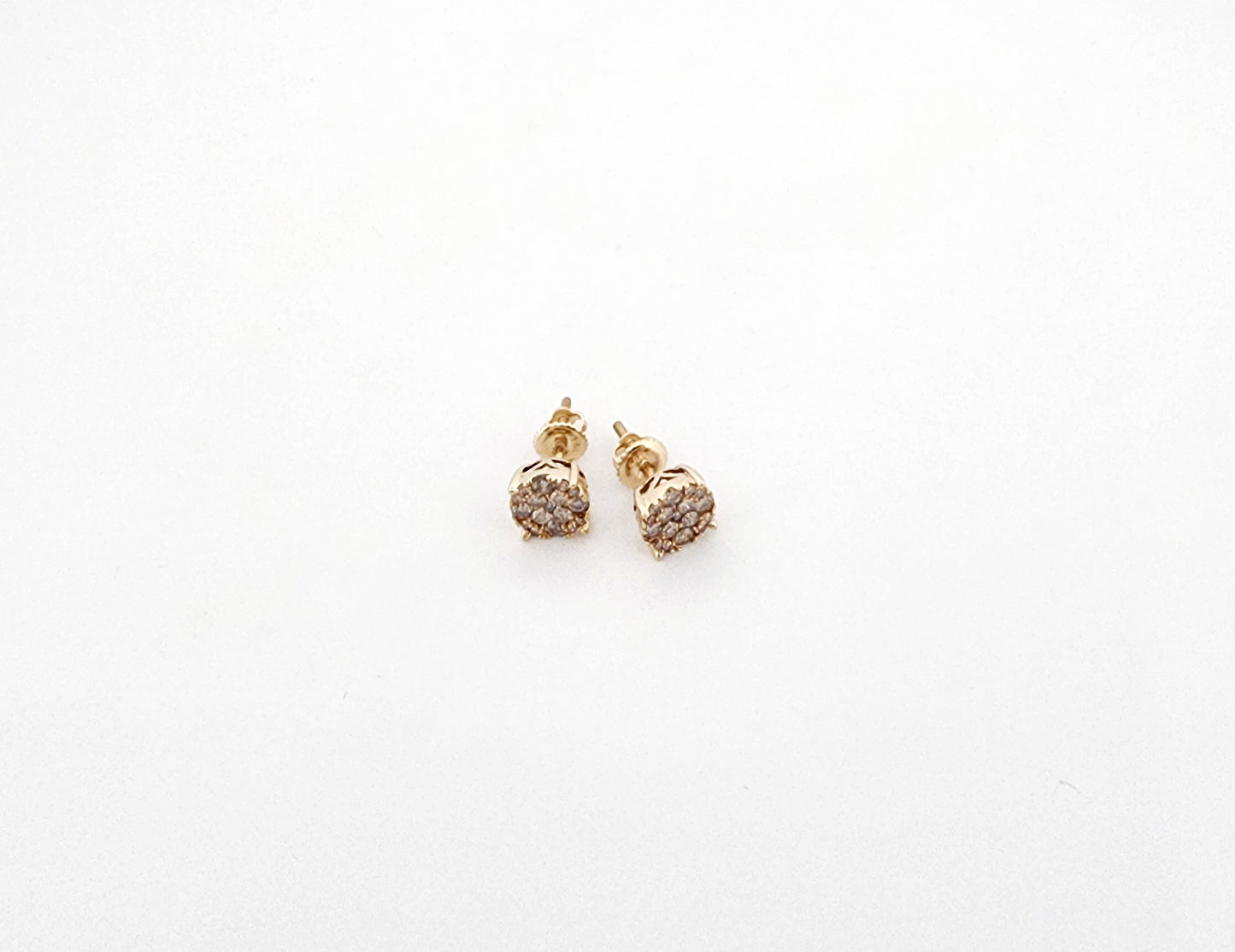 Aretes de diamantes