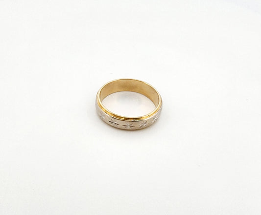 Anillo de compromiso hombre 18k