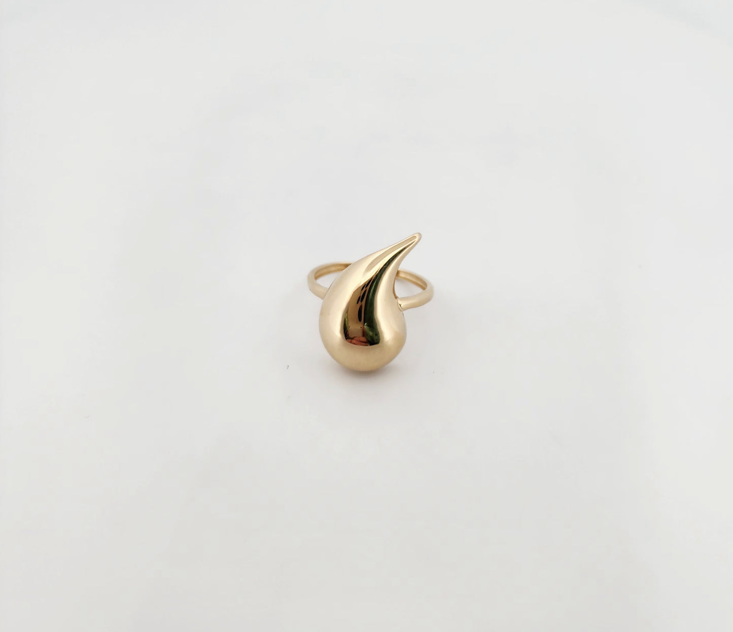 Anillo de gota 14k