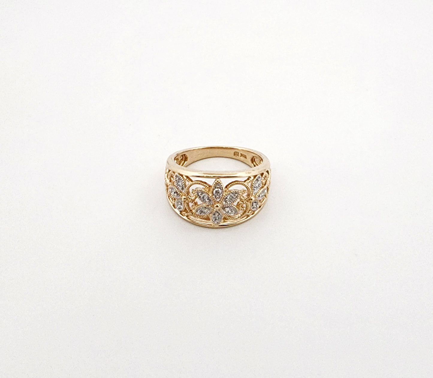 Anillo de mujer 14k