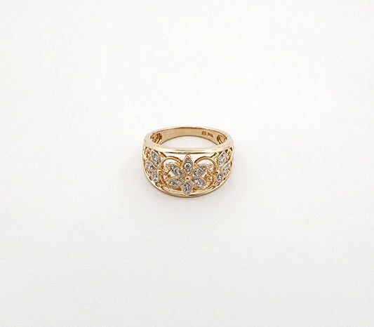 Anillo de mujer 14k