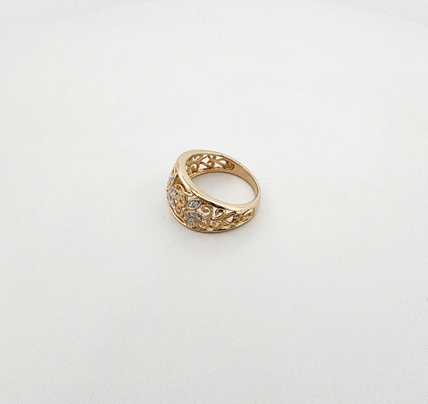 Anillo de mujer 14k