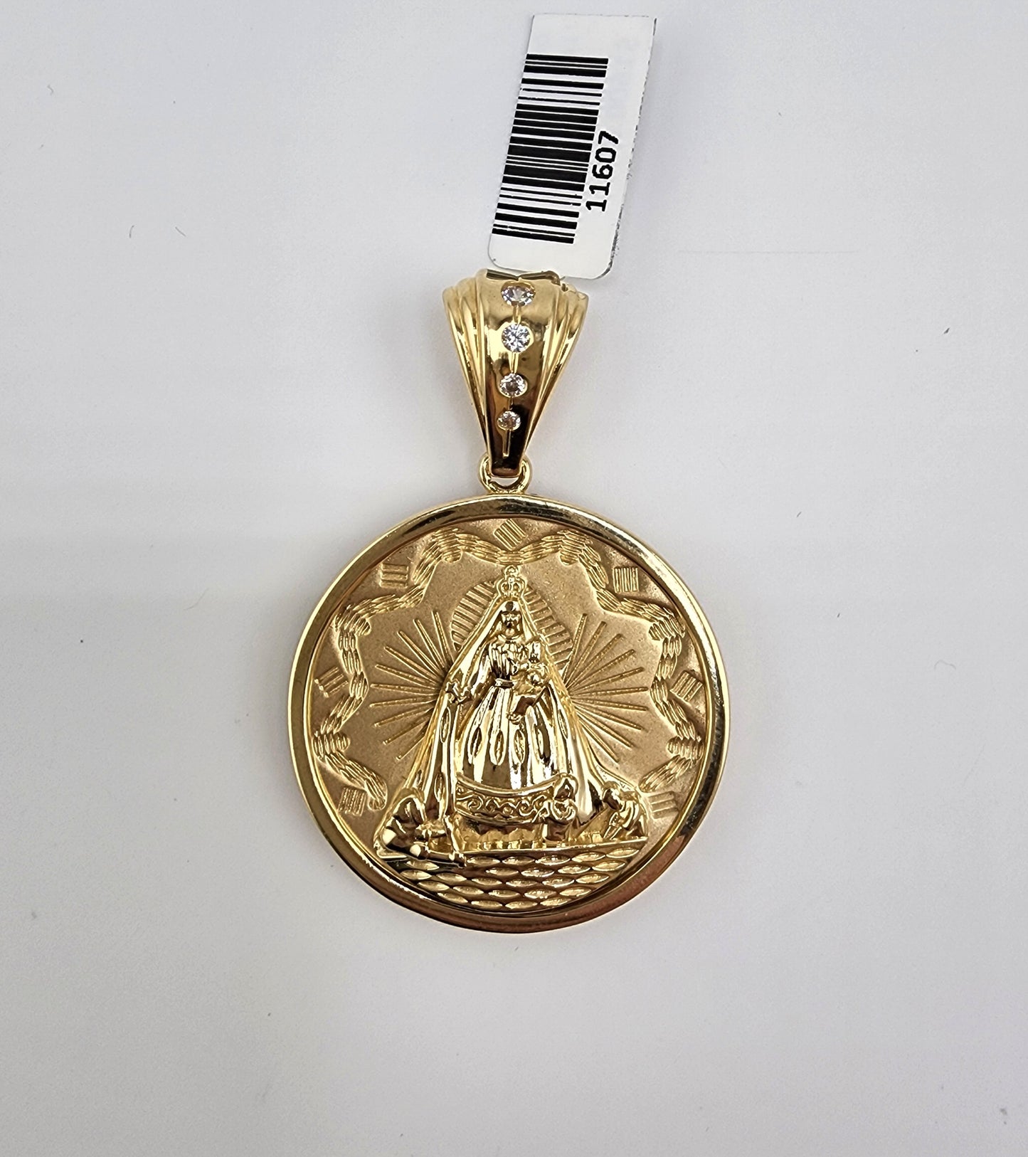 Medalla de la Caridad del Cobre 14k