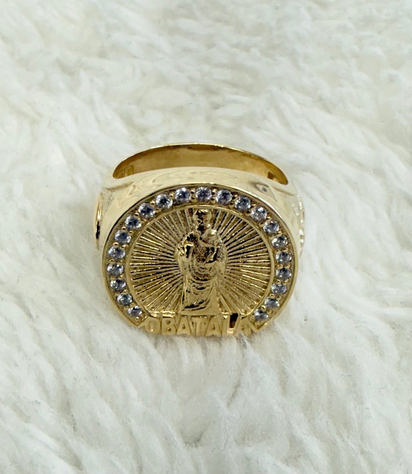 Anillo Obatala 14k