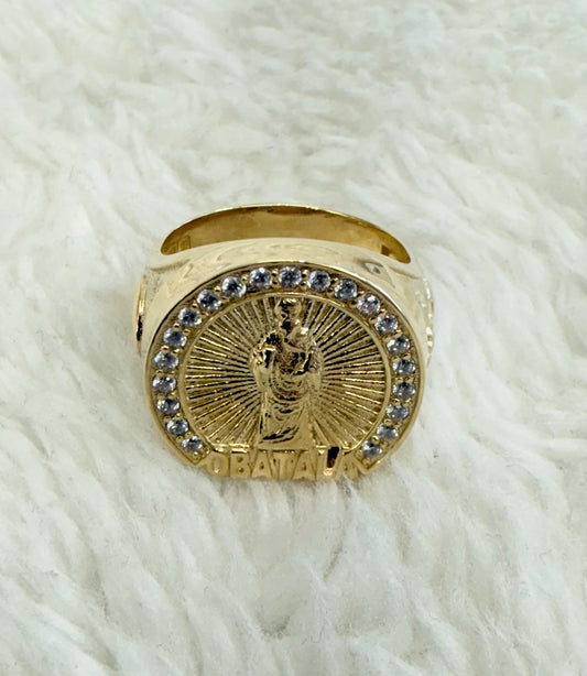 Anillo Obatala 14k