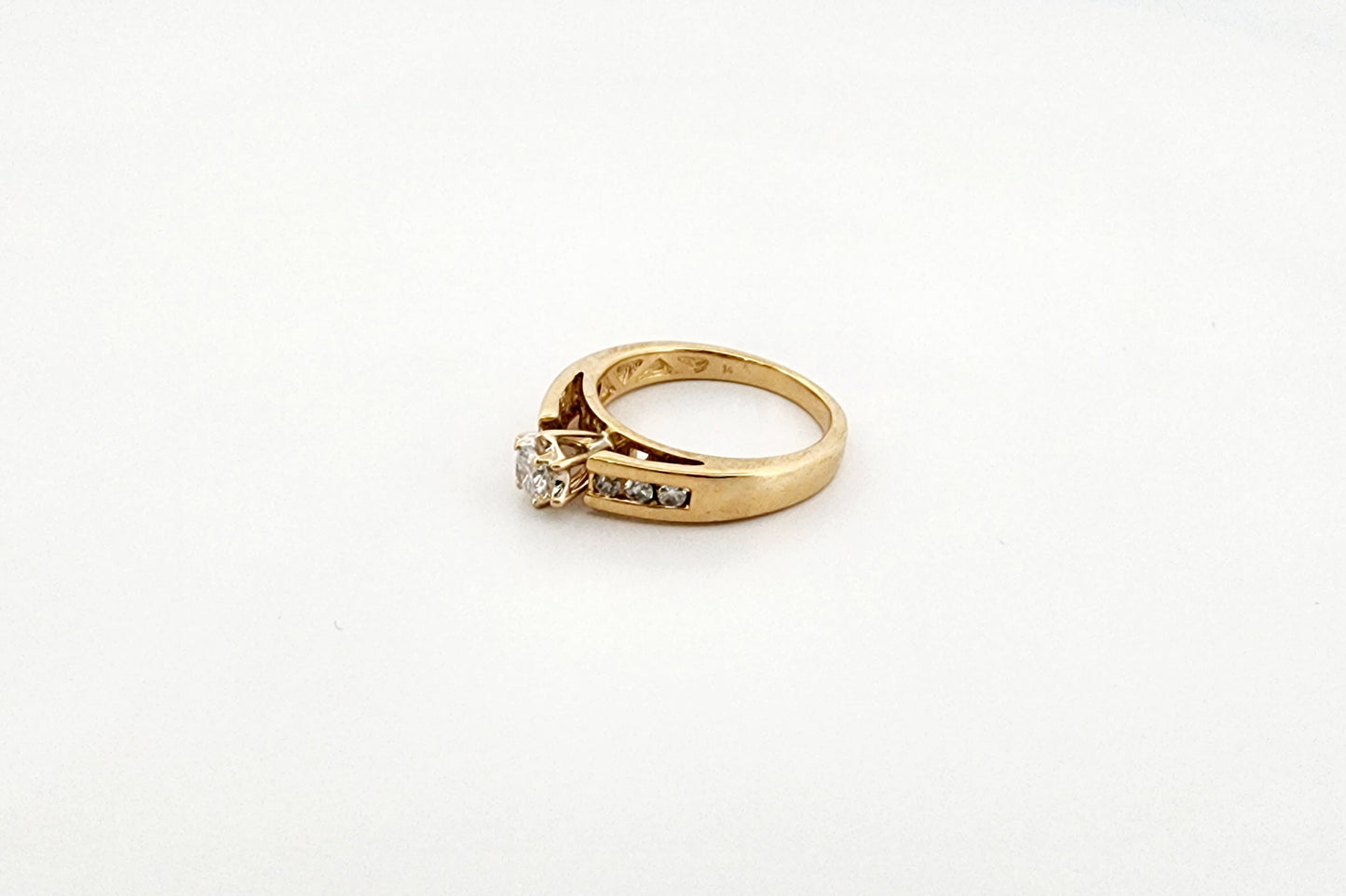 Anillo de compromiso mujer 14k