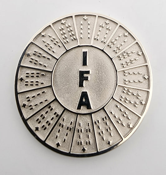 Moneda de Ifá. Plata